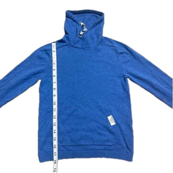 Zara Kids Blue Cowl Neck Sweater Size 7 years old - Picture 5 of 9